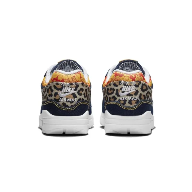 NIKE 耐吉】Nike Air Max 1 PRM Denim Leopard 丹寧藍豹紋男鞋運動鞋