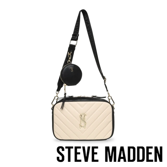 STEVE MADDEN BZIRIA 撞色斜壓紋方型立體子