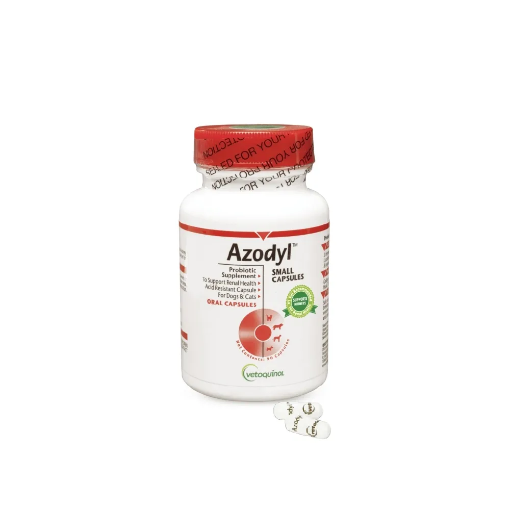 【Vetoquinol 法國威隆】Azodyl 腎清 腎寶 狗 貓 腎臟病 腎清膠囊(90顆/罐 冷藏運送)