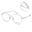 【SEROVA】金屬大方框光學眼鏡 張藝興配戴款(共5色#SL906)