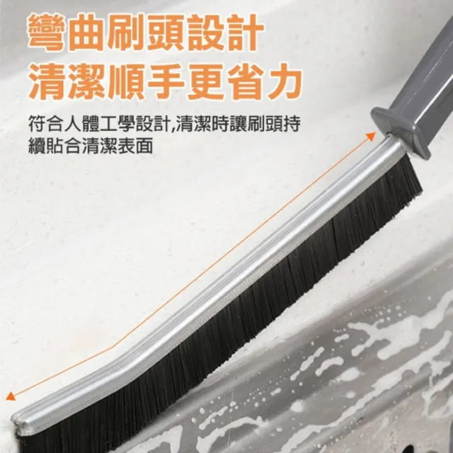 【精緻生活】多功能凹槽縫隙清潔刷 6入組(縫隙死角 一刷即淨)