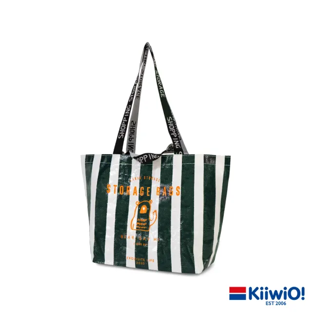 【Kiiwi O！官方直營】編織購物袋 多色選(購物袋/收納袋/可收納)