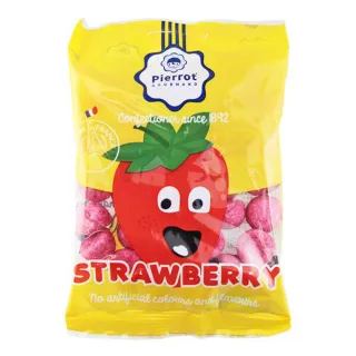【咖樂迪咖啡農場】Pierrot 草莓風味軟糖(80g/1包)