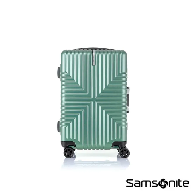 【Samsonite 新秀麗】20吋 Intersect 高質感PC鋁框TSA登機箱/行李箱(多色可選)