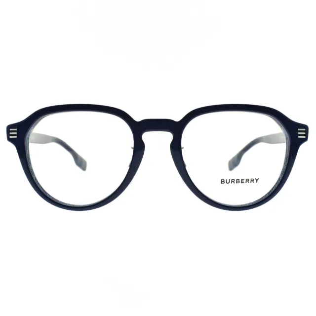 【BURBERRY 巴寶莉】皇冠型膠框光學眼鏡(深藍#B2368F 3956)