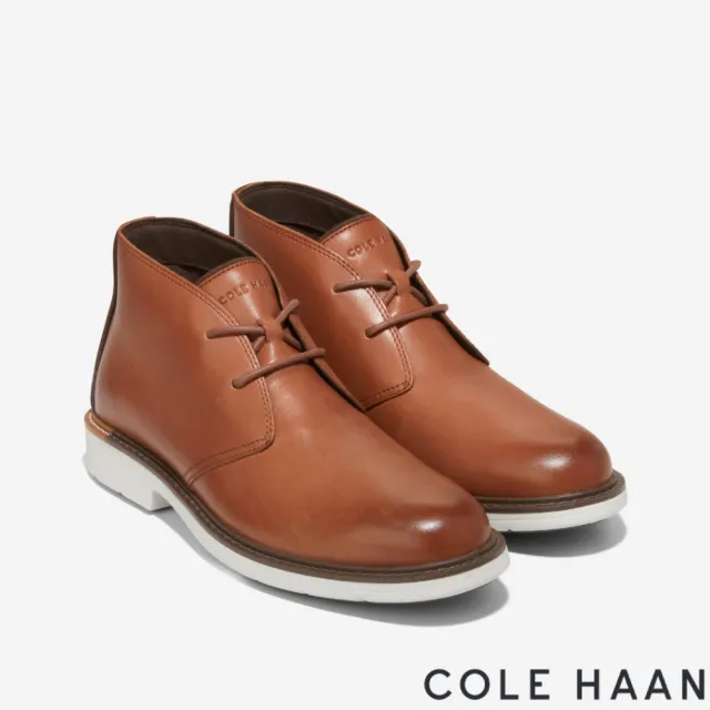 Cole Haan】GO-TO LACE CHUKKA 查卡靴-男鞋(手染咖啡-C36528) - momo