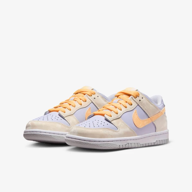 NIKE 耐吉NIKE 耐吉 休閒鞋 女鞋 大童 運動鞋 包覆 緩震 DUNK LOW GS 橘 FB9109-100