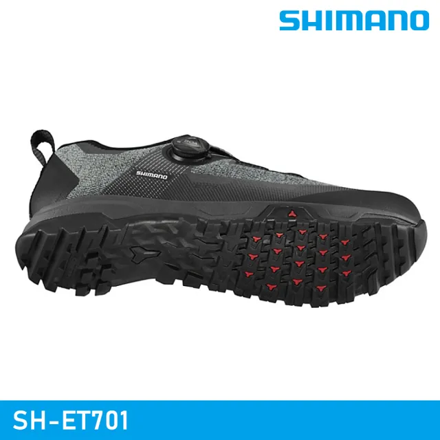 【城市綠洲】SHIMANO SH-ET701 自行車硬底鞋 / 黑色(車鞋 自行車鞋 非卡式自行車鞋)