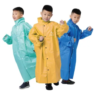 【JUMP】兒童雨衣背包款 KIDS(檢驗合格 無塑化劑 符合國家安全標準)