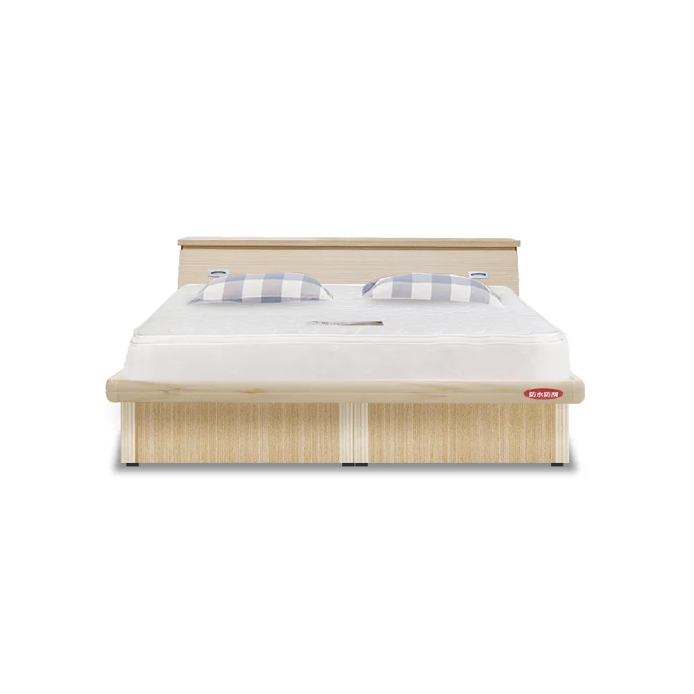 【ASSARI】房間組二件 床箱+側掀床架(單大3.5尺)