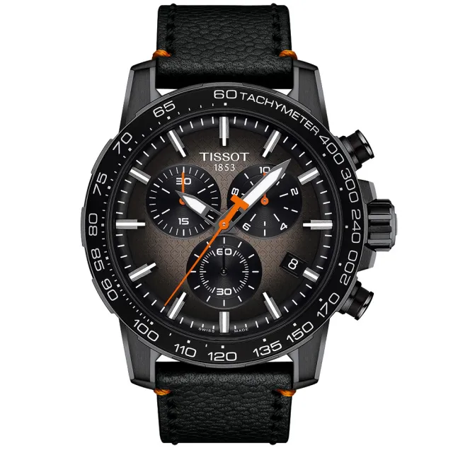 【TISSOT 天梭 官方授權】Supersport 埃南戈麥斯籃球三眼計時手錶 母親節 禮物 送禮(T1256173608100)