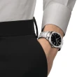 【TISSOT 天梭】官方授權 PR 100 簡約時尚男錶 手錶 畢業禮物 慶端午 包粽(T1504101105100/黑40mm)