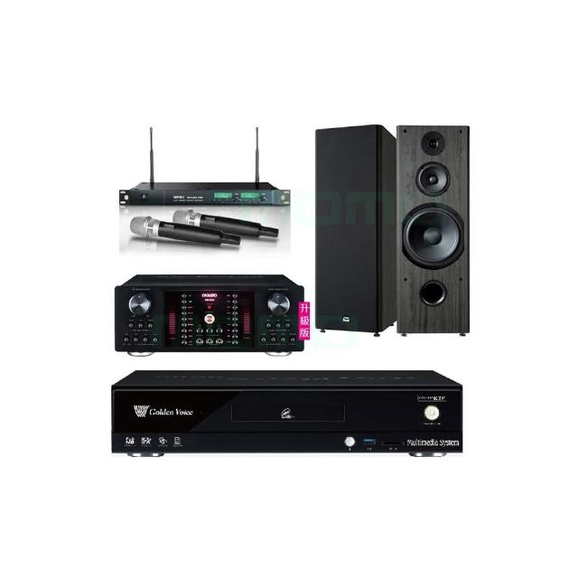 【金嗓】CPX-900 K2F+OKAUDIO DB-9AN+ACT-869+OK-901B(4TB點歌機+擴大機+無線麥克風+喇叭)