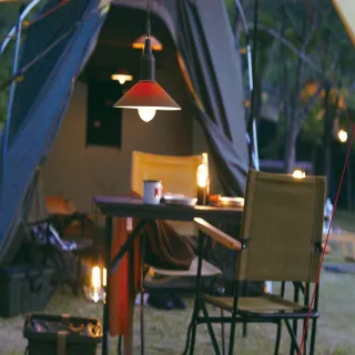 【POST GENERAL】便攜型戶外露營附罩LED掛燈(露營燈 LED照明 露營用品)