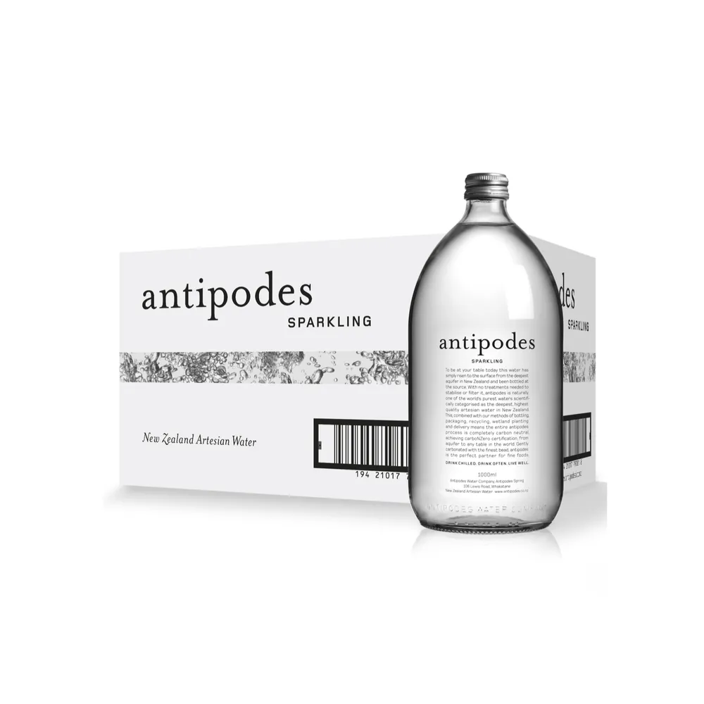 【Antipodes 安蒂波迪斯】Antipodes安蒂波迪斯 氣泡水玻璃瓶裝1000mlx12入/箱
