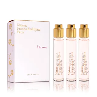 【Maison Francis Kurkdjian】MFK A la rose 愛戀玫瑰淡香精香氛禮盒 11MLX3入(平行輸入)