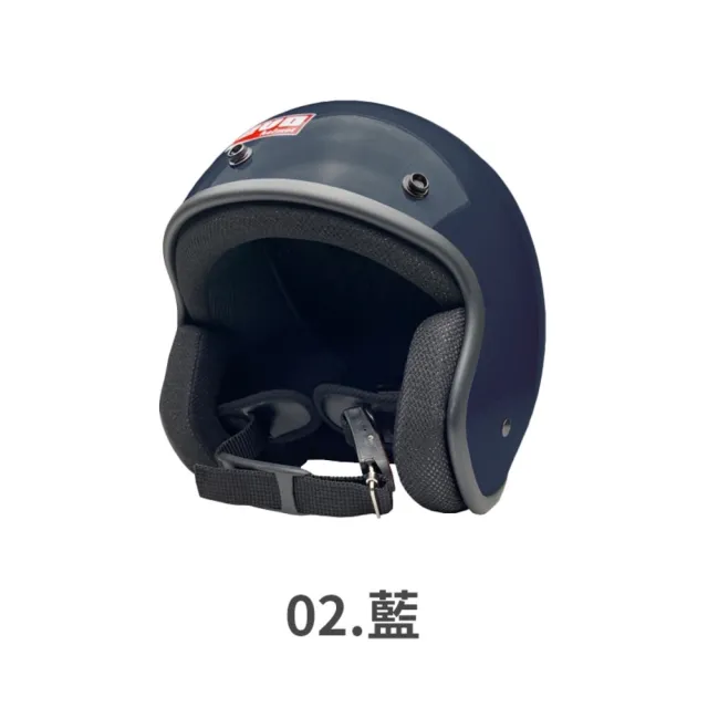 【EVO】黑邊安全帽(復古安全帽 半罩安全帽 3/4安全帽 CA310 騎士帽)
