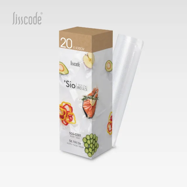 【Lisscode】真空保鮮機專用袋卷 20x500cm