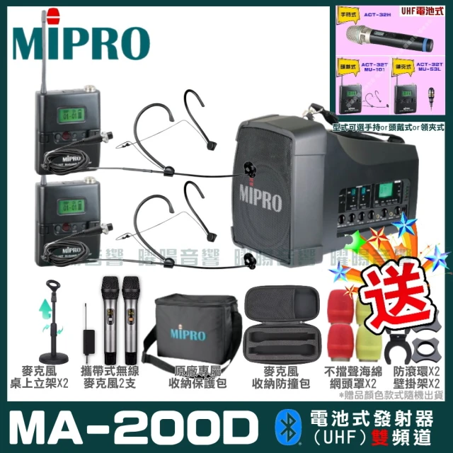 MIPRO ACT-32H UHF類比手握式無線麥克風(使用