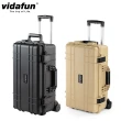 【Vidafun】V22 防水耐撞提把拉桿收納氣密箱 登機箱(加贈四包乾燥劑+原廠行李束帶)