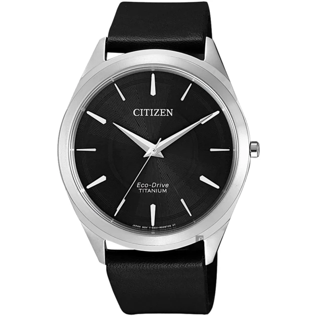 CITIZEN 星辰 光動能鈦金屬手錶(BJ6520-15E