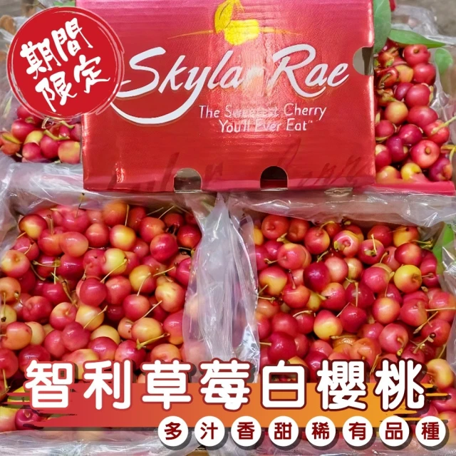 WANG 蔬果 智利草莓白櫻桃2J/9.5R 600gx1盒