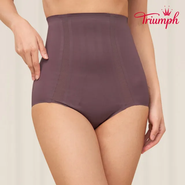 【Triumph 黛安芬】完美曲線系列超高腰束褲 M-EL(氣質紫)