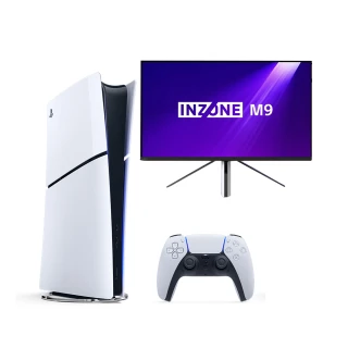 【SONY 索尼】New PS5 數位版主機(PS5 Slim)+【SONY 索尼】INZONE M9 27吋 4K 144Hz 電競螢幕