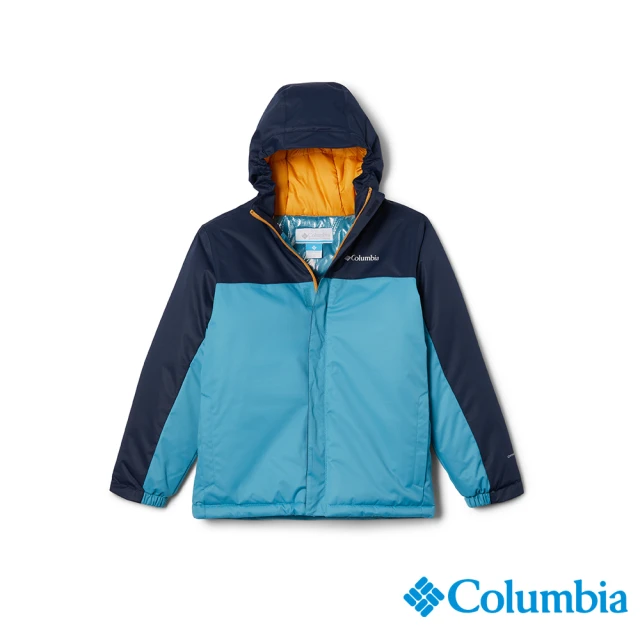 Columbia 哥倫比亞Columbia 哥倫比亞 童款-Hikebound™防水鋁點保暖填充外套-湖水藍(USB47650AQ/HF)