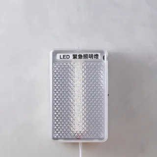 【防災專家】台灣製造LED壁掛式緊急照明燈(110/220V通用 台灣製造 LED 火災 停電 地震 必備)