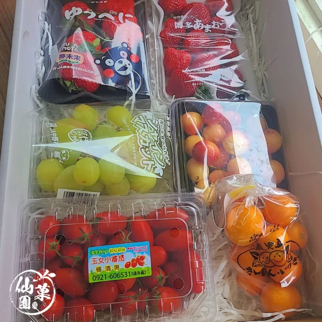 仙菓園 心意水果箱C.當季7款水果 2.4kg±10%(冷藏