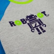 【Crocodile Junior 小鱷魚童裝】『小鱷魚童裝』機器人印圖撞色設計上衣(U64476-23 小童款)