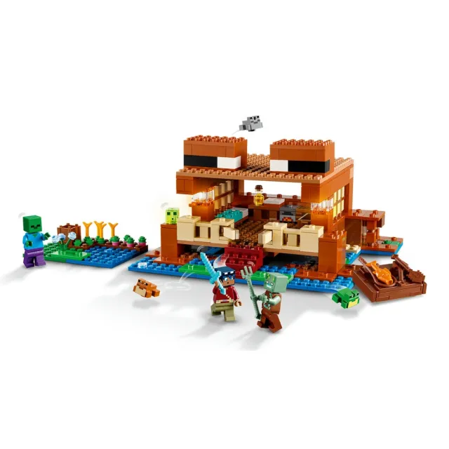 【LEGO 樂高】Minecraft 21256 青蛙屋(The Frog House 麥塊)