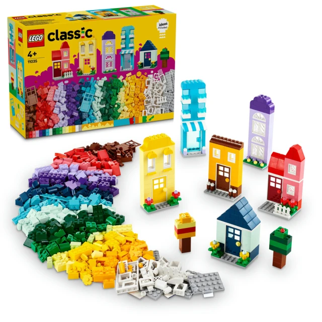 LEGO 樂高 經典套裝 11035 創意房屋(禮物 積木玩