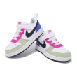 【NIKE 耐吉】童鞋 Court Borough Low Recraft TD 小童 白 綠 粉紅 學步鞋(DV5458-108)