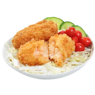 【鮮食家任選】えびab炸物櫻花蝦起司生乳可樂餅(480g±5%/包 即期品2024/12/31)