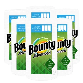 【Bounty】隨意撕特級廚房紙巾101張X6捲(贈 7-11 $50元商品卡)