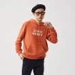 【JOHN HENRY】WINTER刺繡帽T-橘