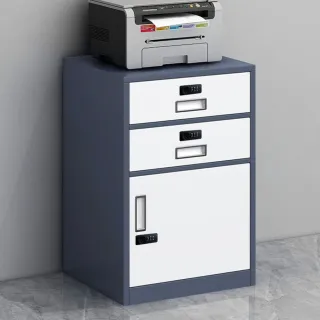 【XYG】辦公桌下櫃鋼制帶抽活動櫃收納櫃(收納櫃/抽屜櫃/斗櫃/儲物櫃)