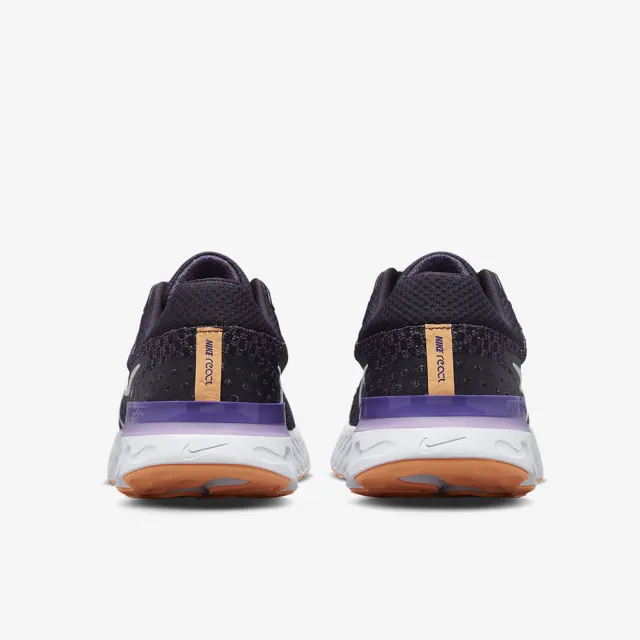 NIKE 耐吉】W REACT INFINITY RUN FK 3 慢跑鞋運動女鞋黑紫(DD3024-502