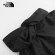 【The North Face 官方旗艦】北面男款黑色DryVent防水透氣可調節收納連帽衝鋒衣｜88FRJK3