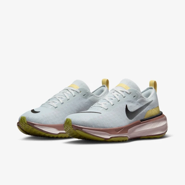 NIKE 耐吉 慢跑鞋 女鞋 運動鞋 緩震 WMNS ZOOMX INVINCIBLE RUN FK 3 藍粉 DR2660-005