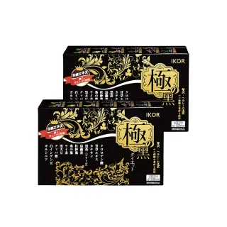 【IKOR】極黑逆 綠咖啡豆錠狀食品x2盒(綠原酸加強代謝)