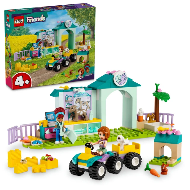 LEGO 樂高 Friends 42632 農場動物獸醫診所(農場玩具 家家酒 禮物)