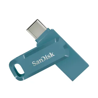 【SanDisk 晟碟】Ultra Go USB Type-C 128GB海灣藍 雙用隨身碟(平行輸入)