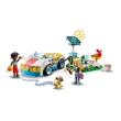 【LEGO 樂高】Friends 42609 電動汽車和充電器(玩具車 兒童玩具 禮物)