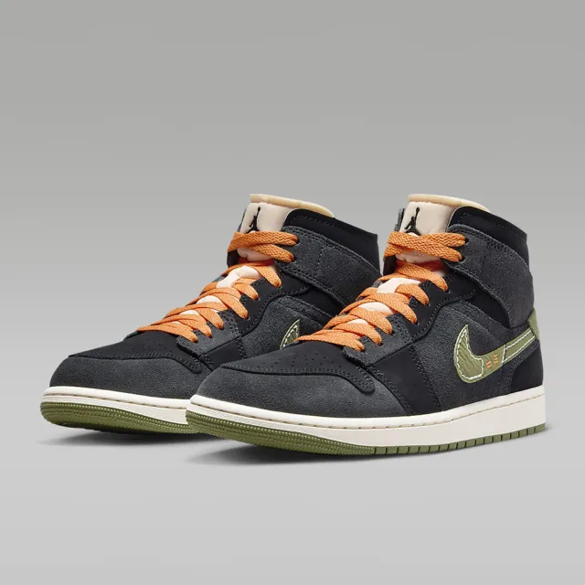 NIKE 耐吉】休閒籃球鞋運動鞋AIR JORDAN 1 MID SE CRAFT 男鞋多色