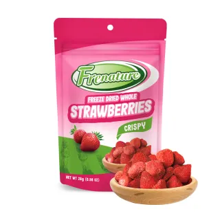 【Frenature富紐翠】草莓 翠鮮果凍乾x30包 箱購(有效期限：2024.06.20)