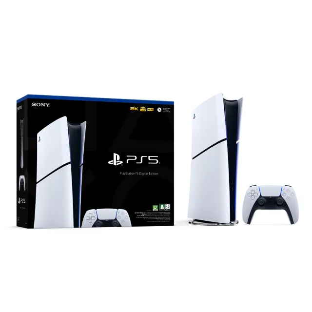 SONY 索尼】New PlayStation 5 數位版主機(PS5 Slim)(CFI-2018B01