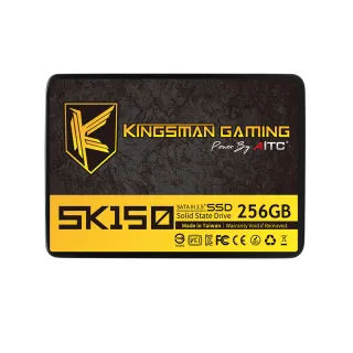 【AITC 艾格】KINGSMAN SK150_256GB SATAIII SSD 固態硬碟(讀：560M/寫：500M)